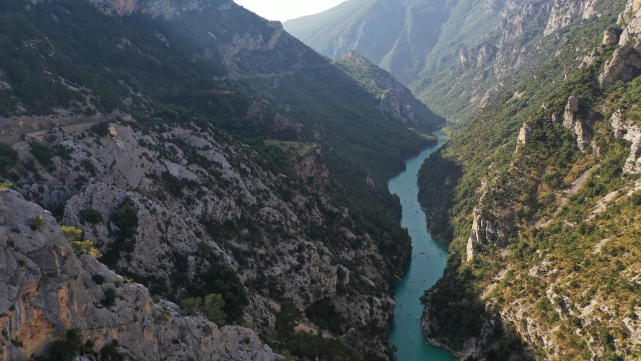 Camping Panoramique Du Verdon Castellane Dış mekan fotoğraf