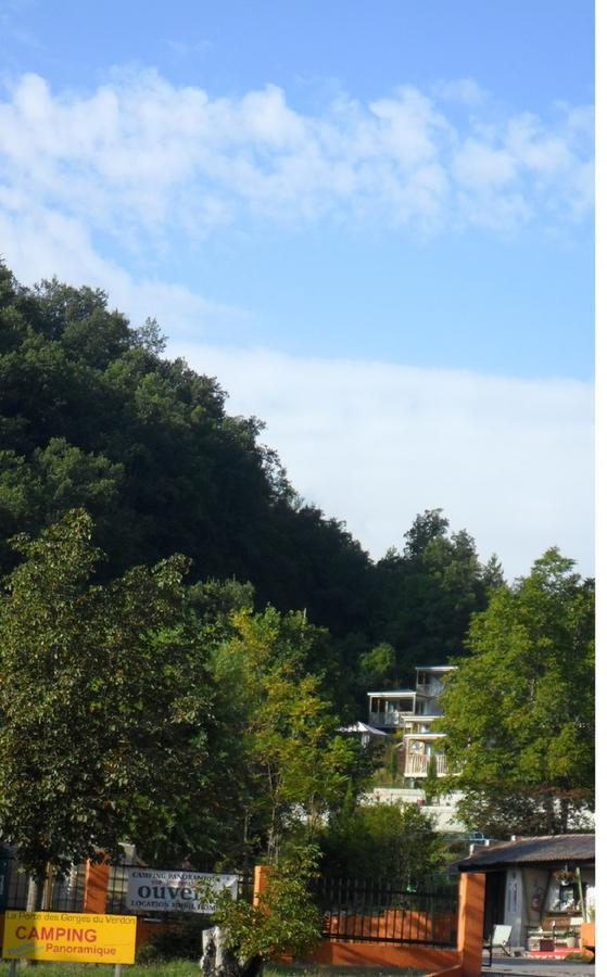 Camping Panoramique Du Verdon Castellane Dış mekan fotoğraf