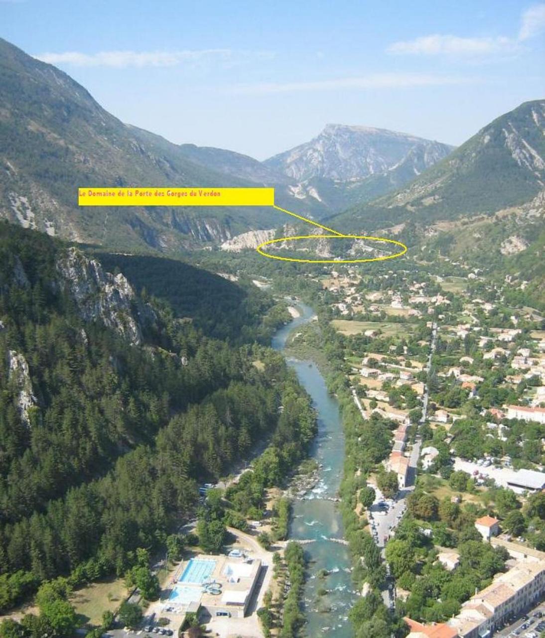 Camping Panoramique Du Verdon Castellane Dış mekan fotoğraf